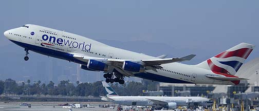 British Airways One World Boeing 747-436 G-CIVL, August 20, 2013